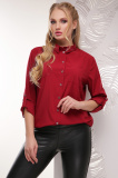 Блуза 1880 бордовый
